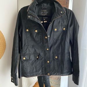 J. Crew Relaxed Boyfriend Field Jacket - Navy